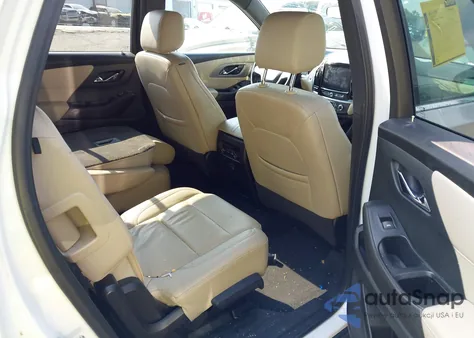 2022 Chevrolet Traverse Fwd Lt Leather from USA, damaged, VIN 1GNERHKW3NJ110710